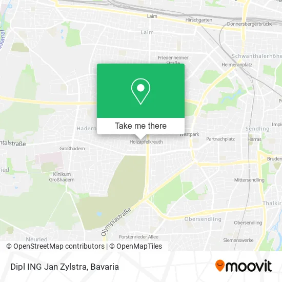 Карта Dipl ING Jan Zylstra