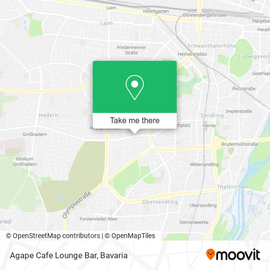 Карта Agape Cafe Lounge Bar