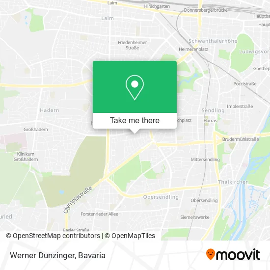 Карта Werner Dunzinger