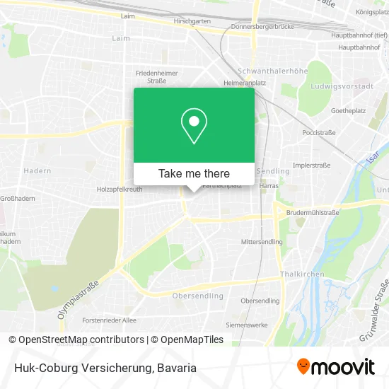 Карта Huk-Coburg Versicherung
