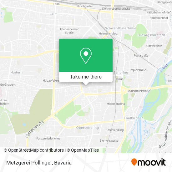 Карта Metzgerei Pollinger