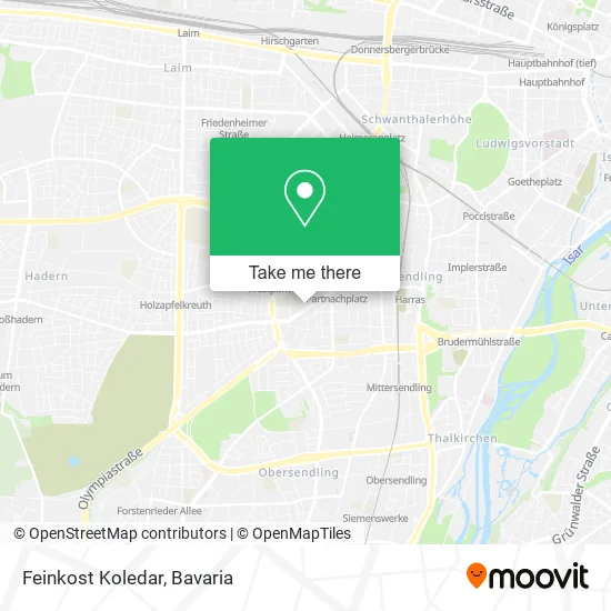 Карта Feinkost Koledar