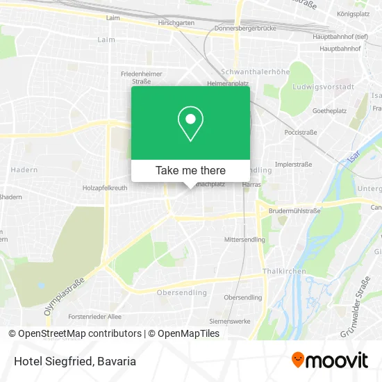 Карта Hotel Siegfried