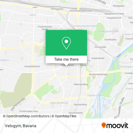 Velogym map