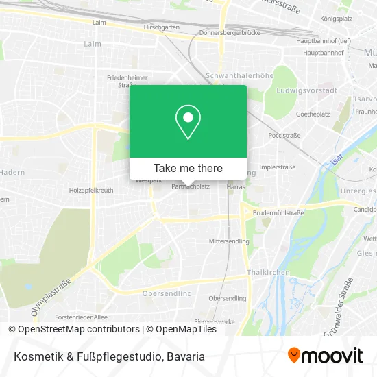 Карта Kosmetik & Fußpflegestudio