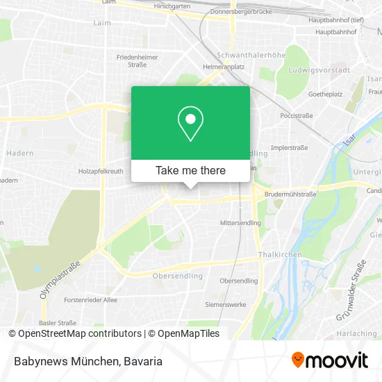 Карта Babynews München