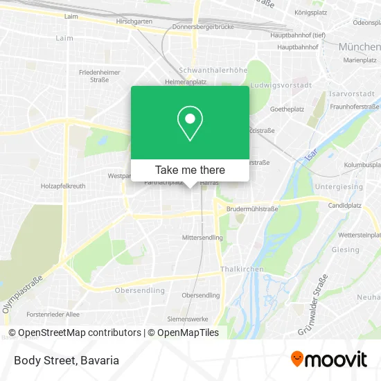 Карта Body Street