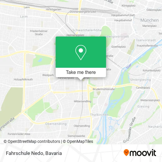 Карта Fahrschule Nedo