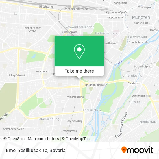 Карта Emel Yesilkusak Ta