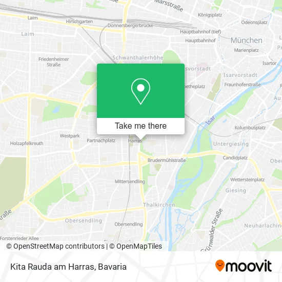 Карта Kita Rauda am Harras