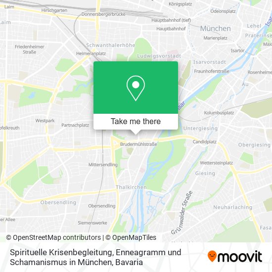 Spirituelle Krisenbegleitung, Enneagramm und Schamanismus in München map