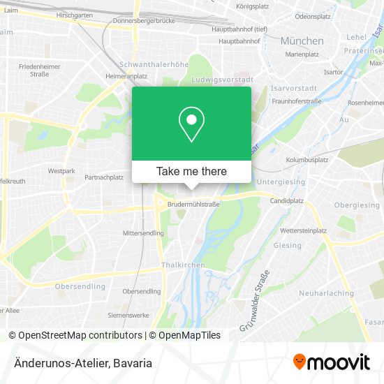 Änderunos-Atelier map