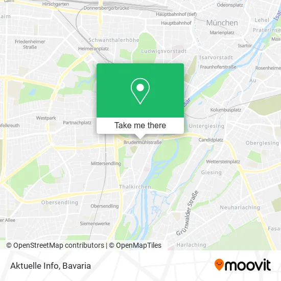 Карта Aktuelle Info