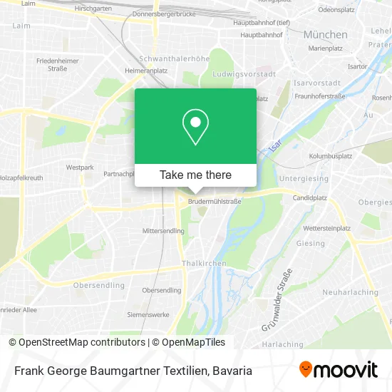 Карта Frank George Baumgartner Textilien