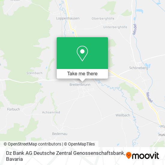 Dz Bank AG Deutsche Zentral Genossenschaftsbank map