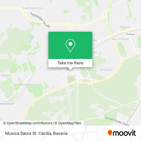 Musica Sacra St. Cäcilia map