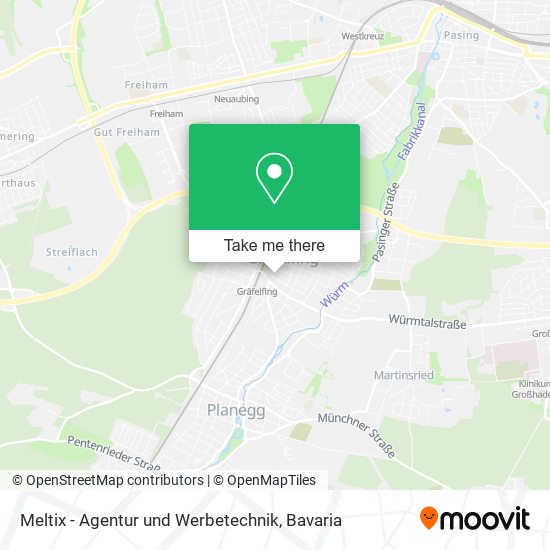 Meltix - Agentur und Werbetechnik map