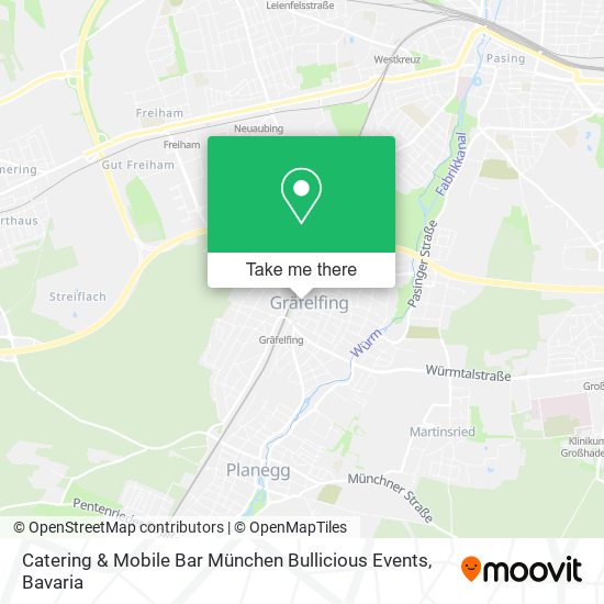 Catering & Mobile Bar München Bullicious Events map