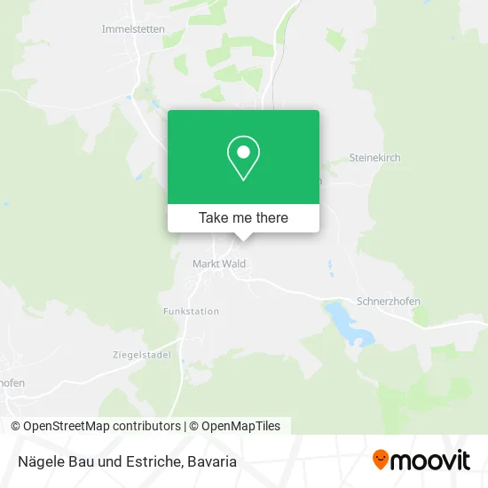 Карта Nägele Bau und Estriche