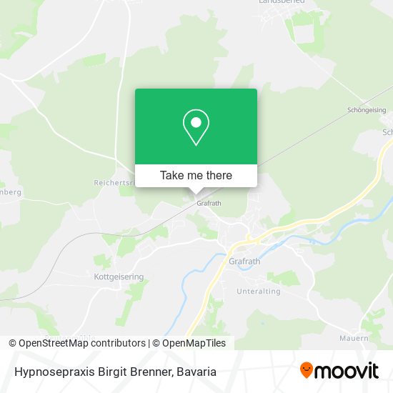 Hypnosepraxis Birgit Brenner map
