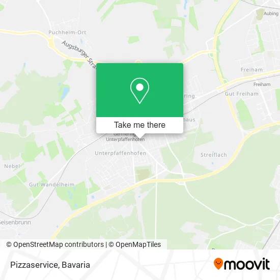 Карта Pizzaservice