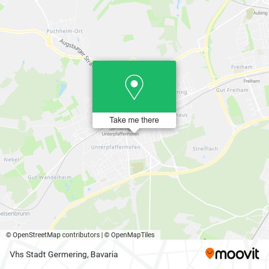 Карта Vhs Stadt Germering