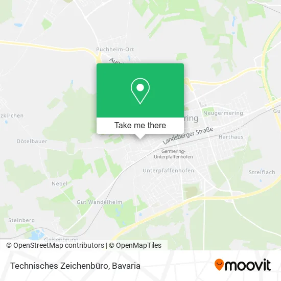 Карта Technisches Zeichenbüro
