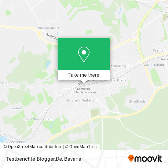 Карта Testberichte-Blogger.De