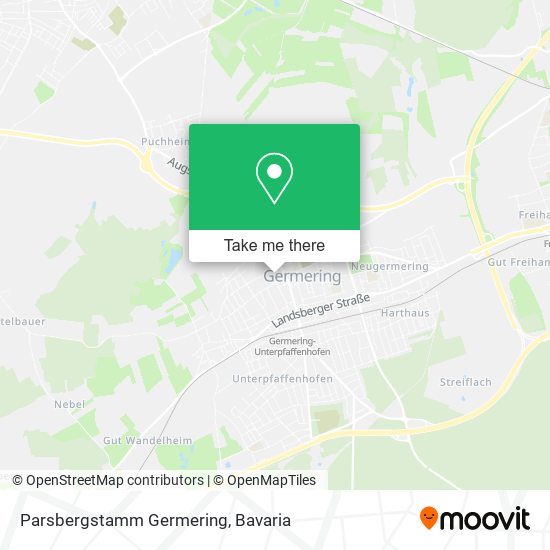 Parsbergstamm Germering map