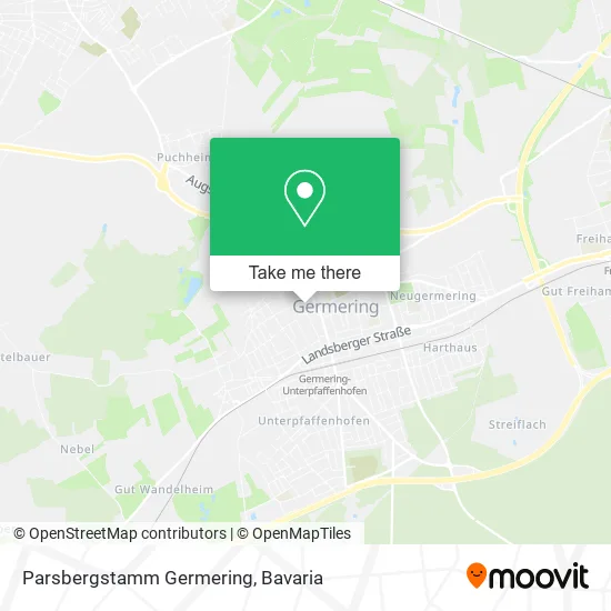 Карта Parsbergstamm Germering