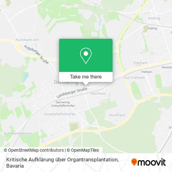 Kritische Aufklärung über Organtransplantation map