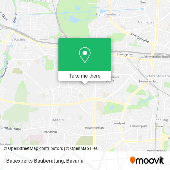 Bauexperts Bauberatung map