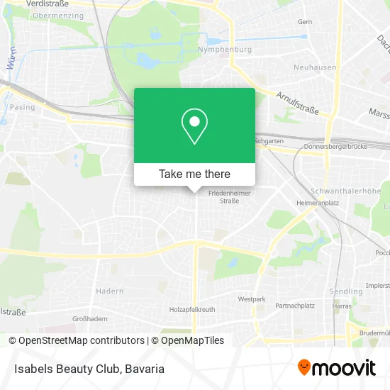 Карта Isabels Beauty Club