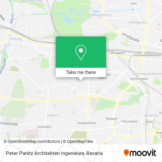 Peter Panitz Architekten Ingenieure map