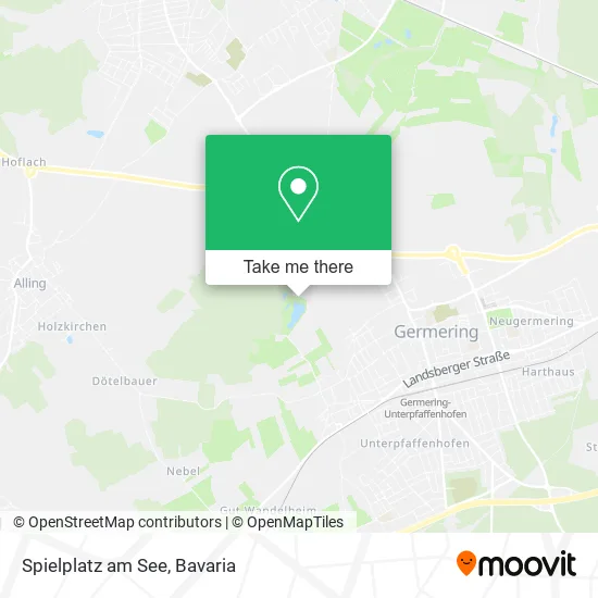 Карта Spielplatz am See