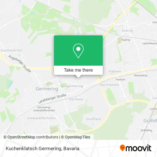 Карта Kuchenklatsch Germering