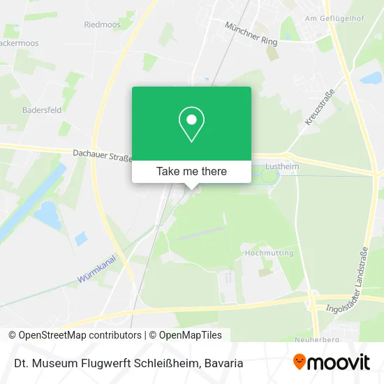 Карта Dt. Museum Flugwerft Schleißheim