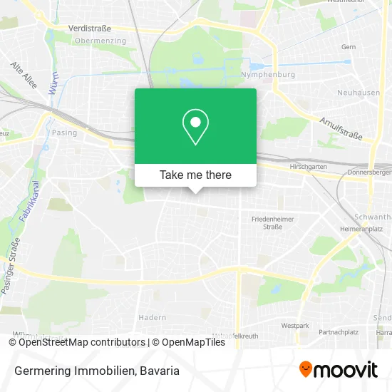 Карта Germering Immobilien