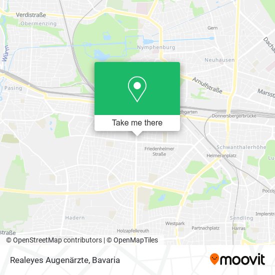 Realeyes Augenärzte map