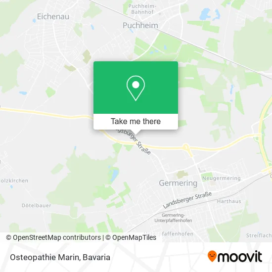Карта Osteopathie Marin