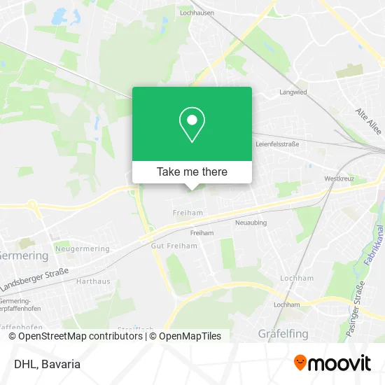 Карта DHL