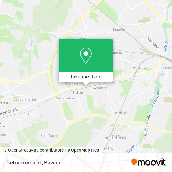 Карта Getränkemarkt