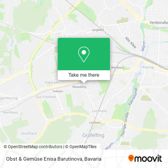 Obst & Gemüse Enisa Barutinova map