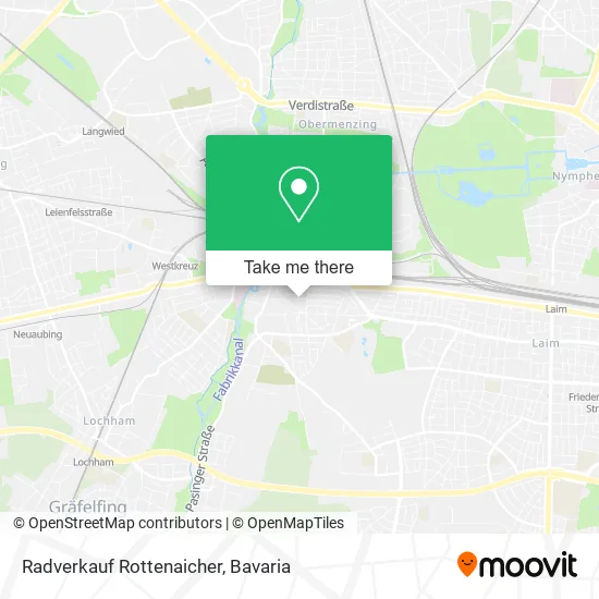 Карта Radverkauf Rottenaicher