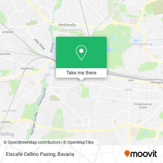 Карта Eiscafé Cellino Pasing