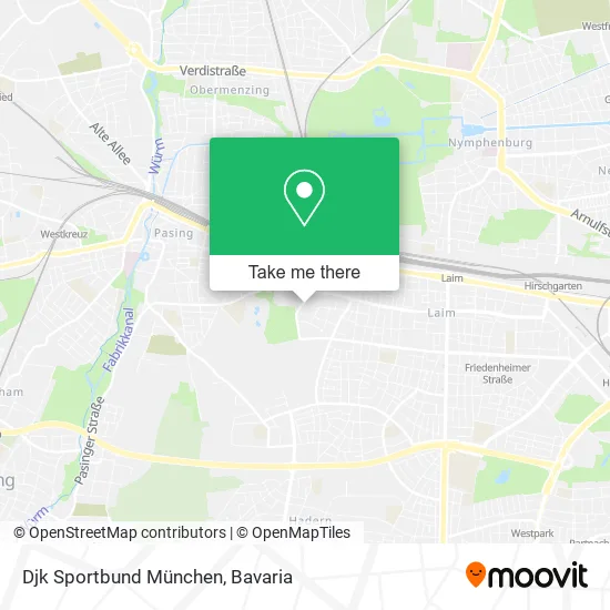Карта Djk Sportbund München