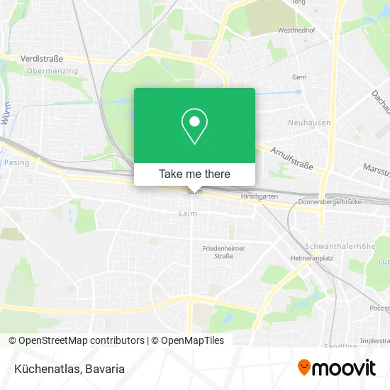 Карта Küchenatlas