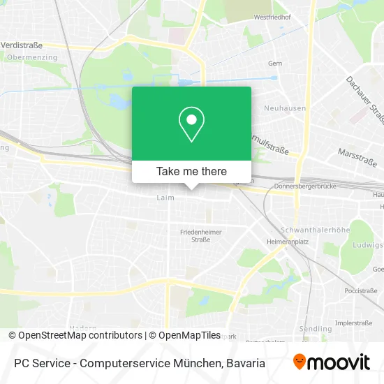 Карта PC Service - Computerservice München
