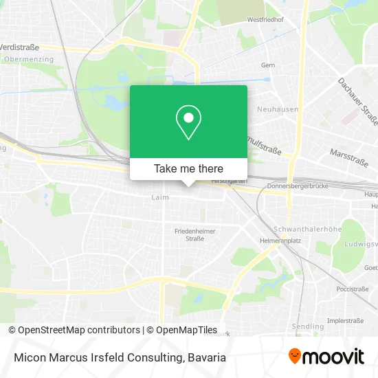 Карта Micon Marcus Irsfeld Consulting