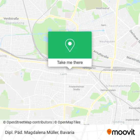 Карта Dipl. Päd. Magdalena Müller